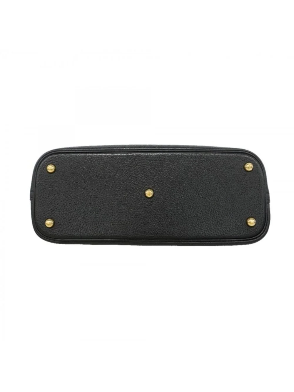 Hermes Handbag Bolide 31 Taurillon Clemence Black Gold 2-Way
